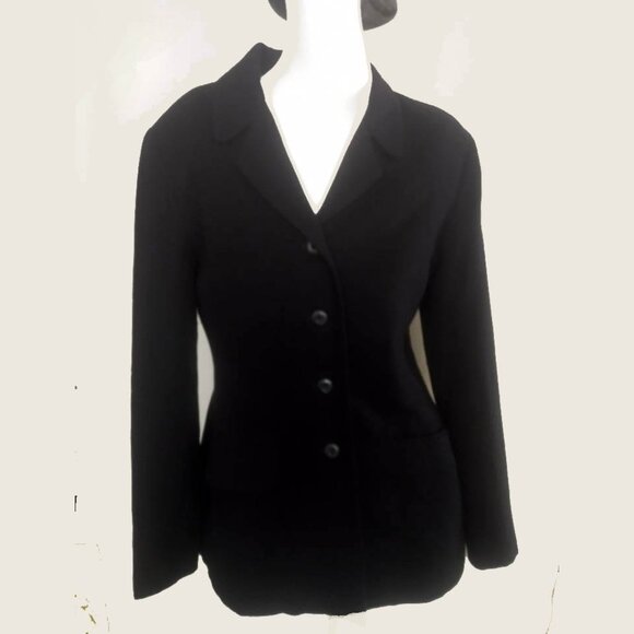 Black chic blazer by Jordan & Cole, Size Small - Picture 1 of 3